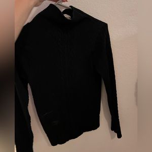 turtle neck black long sleeve